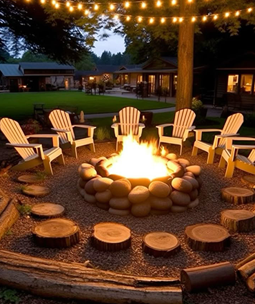 Bonfire Area in Skardu